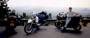 Our 3 bikes in the Black Hill, 29 Aug