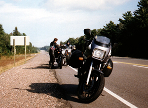 side of the road, Canada, Aug 20